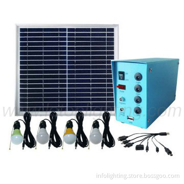 10W mini solar Led light set for camping garden lighting